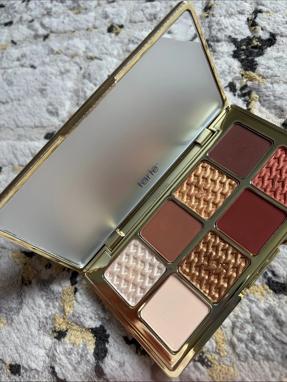 ❤️$10 Tarte Gilded 8 Pan Eyeshadow Palette .038oz x 8